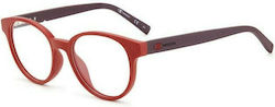 Missoni Children's Plastic Eyeglass Frame Red MMI 0109/TN 0Z3