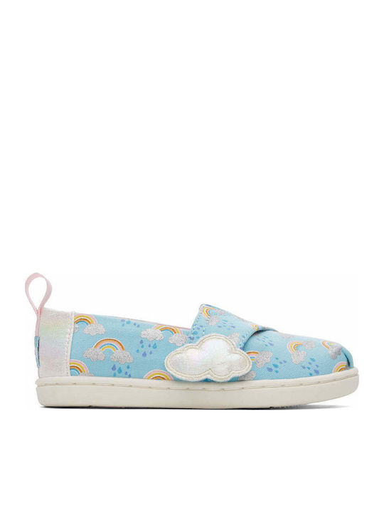 Kids Espradrilles with Hoop & Loop Closure Blue