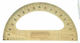 Foska Protractor Wooden 50cm with Handle Panel