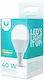 Forever Light LED Bulb 6W 108mm for Socket E14 and Shape G45 Cool White 480lm