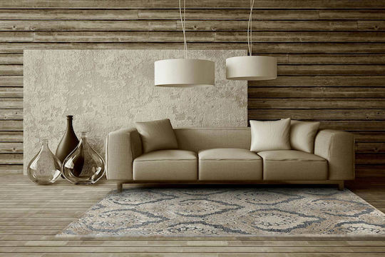 Tzikas Carpets Boheme 00008-957 Εξωτερικού Χώρου Ψάθινο 133x190cm Καφέ/Γκρι