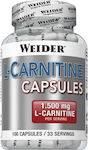Weider L-carnitine mit Carnitin 1500mg 100 Mützen