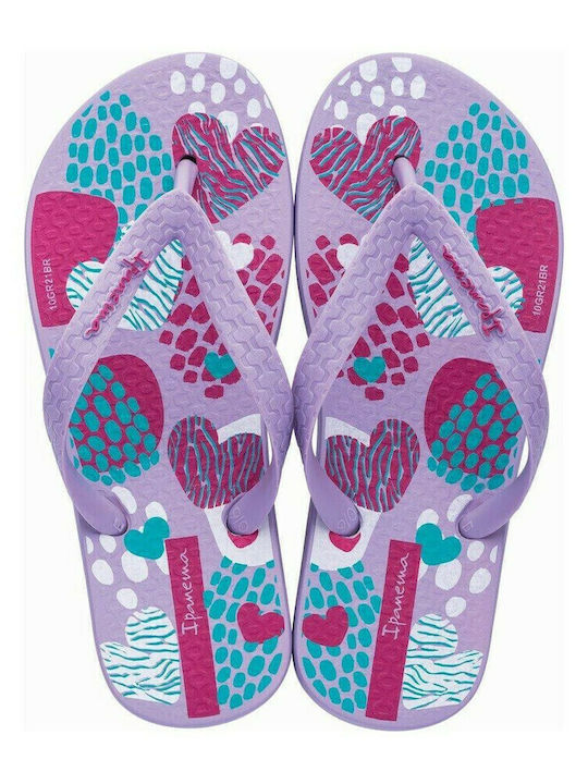 Παιδικές Σαγιονάρες Flip Flops Λιλά
