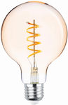 Forever Light LED Lampen für Fassung E27 und Form G95 Warmes Weiß 250lm 1Stück