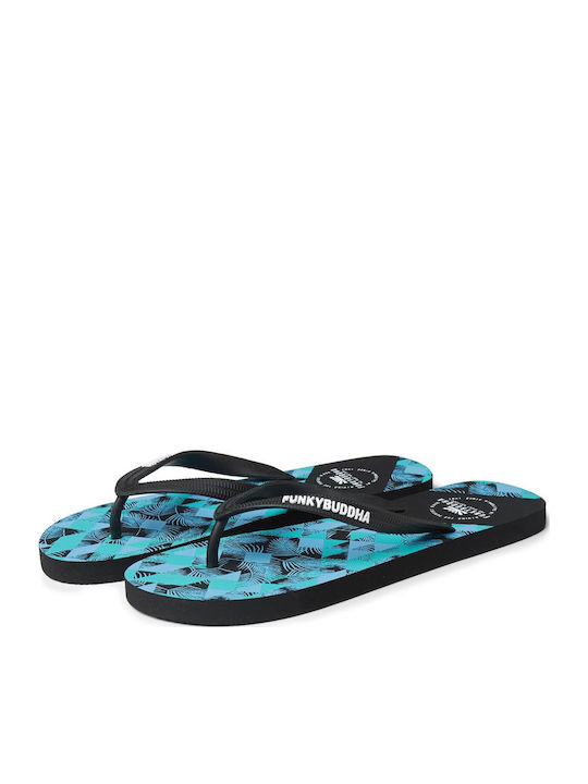Herren Flip Flops Black/Blue