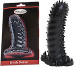 Malesation Bristly Sleeve Extensie Penis Black 14cm