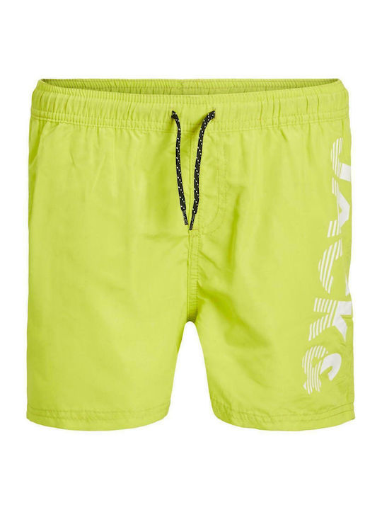 Jack & Jones Παιδικό Μαγιό Βερμούδα / Σορτς Πράσινο