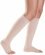 Sigvaris Cotton Normal Plus Socks Calf High Graduated Compression Open 18-21 mmHg Beige