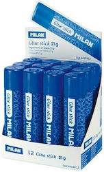 Milan Κόλλα Stick Glue Stick 21gr 12τμχ