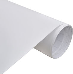 vidaXL Αυτοκόλλητη Μεμβράνη Αυτοκινήτου 100 x 150cm σε Λευκό Χρώμα
