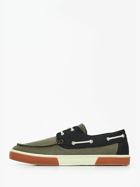 Ανδρικά Boat Shoes σε Πράσινο Χρώμα