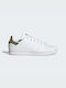 Adidas Παιδικά Sneakers Stan Smith για Κορίτσι Cloud White / Beige Tone / Cloud White