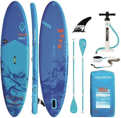 Aquatone Wave Plus Inflatable SUP Board with Length 3.35m