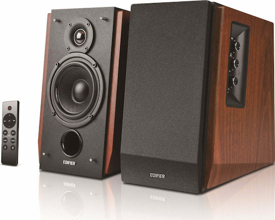 Edifier R1700BTS Αυτοενισχυόμενα Ηχεία με Bluetooth 30W (Ζεύγος) Καφέ