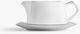 Ionia Genesis Line Gravy Boat made of Porcelain White