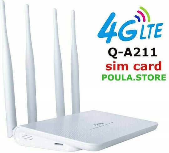 Andowl Q-A211 Router Wireless 3G Wi-Fi 4 Cu 3 Porturi