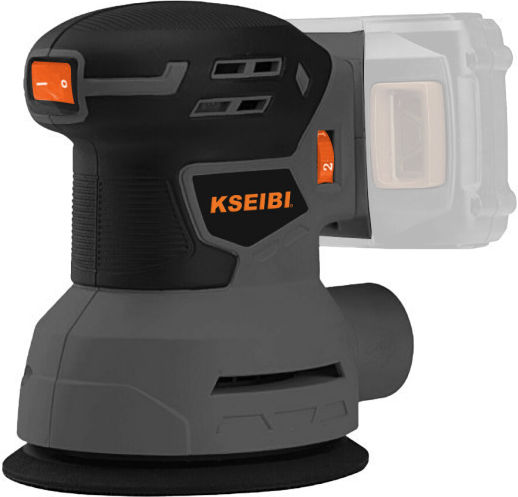 Kseibi 710230 Έκκεντρο Τριβείο 125mm Μπαταρίας Solo με Ρύθμιση Ταχύτητας