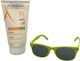 A-Derma Waterproof Детско слънцезащитно комплект Емулсия Protect AD за лице и тяло SPF50 150мл & Подарък Детски слънчеви очила