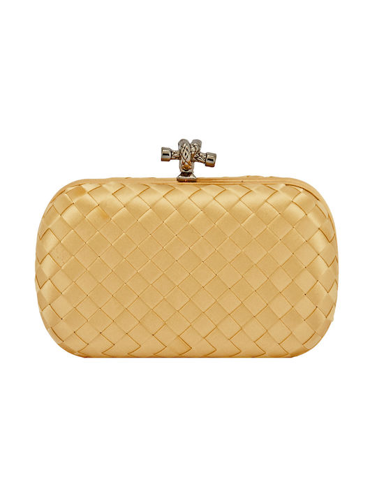 4queens Γυναικείο Clutch Χρυσό
