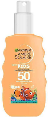 Garnier Ambre Solaire Kids Sun Protection Nemo Waterproof Kids Sunscreen Spray SPF50 150ml