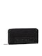 Large Fabric Women's Wallet Classic Black