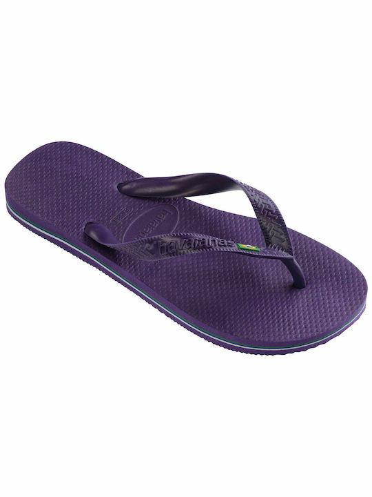 Brasil Frauen Flip Flops in Lila Farbe