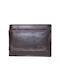 Lavor Men's Leather Wallet with RFID Dark Brown