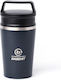 Basehit Κούπα Ποτήρι Θερμός Ανοξείδωτο BPA Free 300ml Forest Green