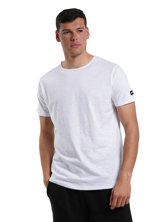 Body Action Herren T-Shirt Kurzarm Weiß