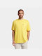 Lyle and Scott Ανδρικό T-shirt Κίτρινο Μονόχρωμο