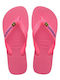 Havaianas Παιδικές Σαγιονάρες Flip Flops Ροζ Brasil Logo