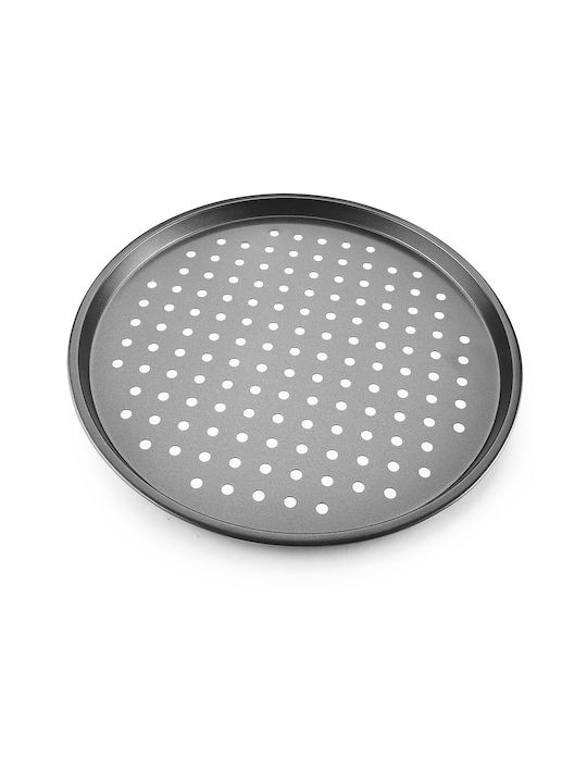 Muhler Aluminum Baking Pan with Stone Coating Silver 33cm