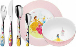 WMF Feeding Set Princess made of Porcelain Pink 6pcs