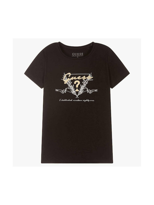 Guess Kids T-shirt Black