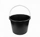 Bradas Mop Bucket Plastic Capacity 12lt Black