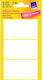 Avery 18Stück Klebeetiketten in Weiß Farbe 66x38mm