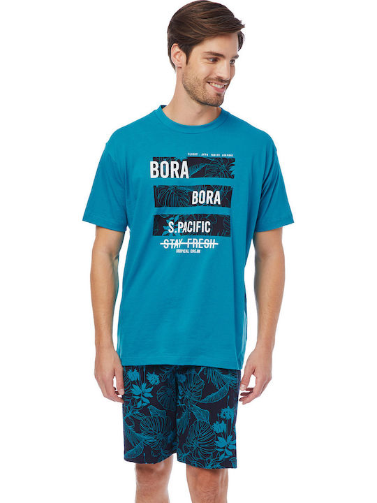 Minerva Bora Bora Petrol Blue