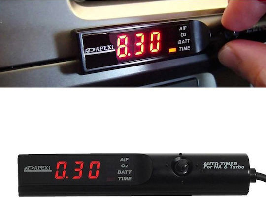 Apexi UT-4077 Ψηφιακό Turbo Timer Αυτοκινήτου με Κόκκινο Φωτισμό