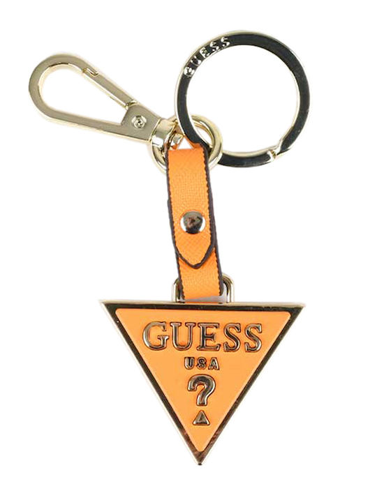 Guess Schlüsselanhänger Metallisch Orange