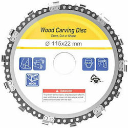 Pexcraft 34900963 Slicer/Coarse Grater Disc Wood 115mm 1pcs