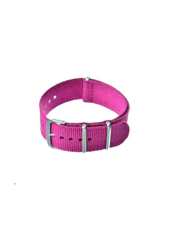 NATO Fabric Strap in Pink 20mm