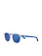 Zippo Sonnenbrillen mit Transparent Rahmen und Blau Linse OB137-02