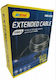 Andowl Q-T05B USB 2.0 Cable USB-A male - USB-A female Μαύρο 10m