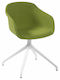 Visitor Armchair Πράσινο 58x52x78cm