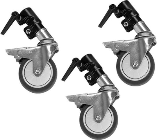 E-Image Ρόδες για τα C-Stand LCS-03 / LCS-04 / LCS-03S