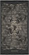 Guy Laroche Velour Printed Beach Towel Anthraci...