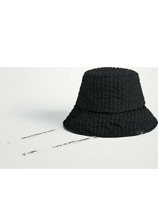 Desigual Fabric Women's Bucket Hat Black