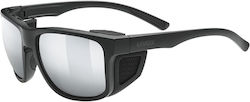 Uvex Sportstyle 312 Ochelari de soare Μαύρα cu Cadru & Gri Lentilă