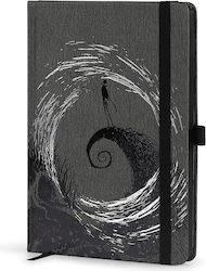 Pyramid International Nightmare Before Christmas Spiral Hill A5 Μαύρο