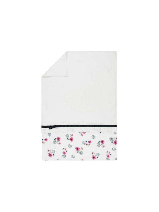 Ellepi Blanket Nursery Swaddling Blankets Cotton White 55x80cm